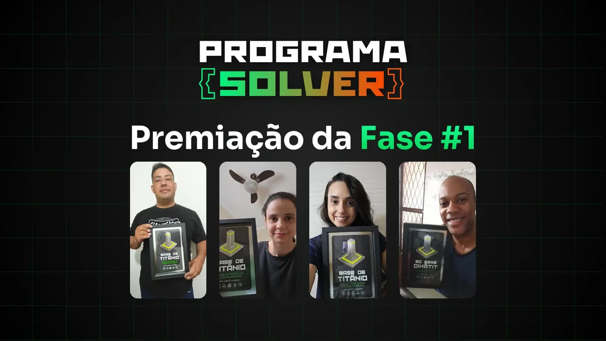Alunos da Fase #1 com a placa Base de Titânio